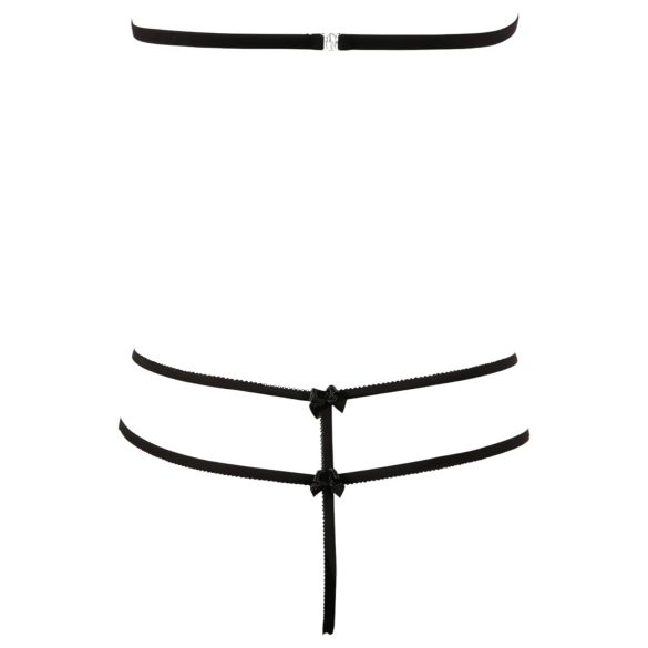 Cottelli - Åpen blondesett (svart)