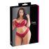 Cottelli Plus Size - Sett i myk rød blonde - 3XL