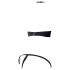 Cottelli - Metallring BH-sett (svart)