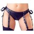 Cottelli Bondage - skinnende løftesett med håndjern (svart) - XL