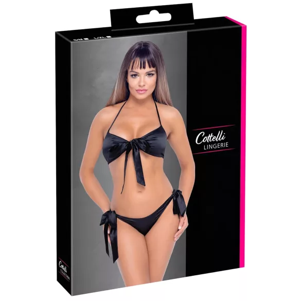 Cottelli - Bikini bh-sett (svart)
