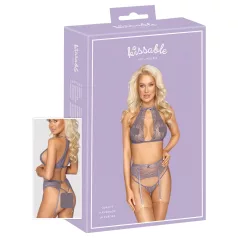 Kissable - blondeundertøysett (lilla)