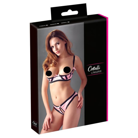 Cottelli - Stripete push-up sett