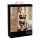 Abierta Fina - glitrende stroppetynever i svart - 85C/L