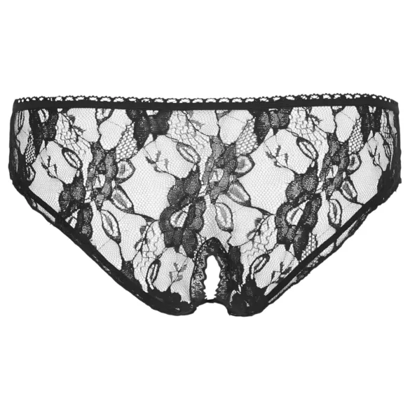 Cottelli - Åpen hofte truse (svart) - XL