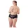 Cottelli Plus Size - blondetruse med perler (sort) - 2XL
