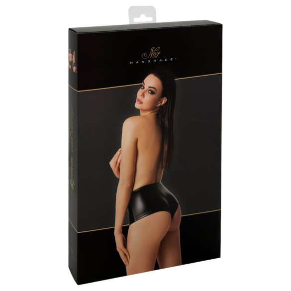 Noir - Skinnende shorts (svart) - L