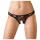 Cottelli - Erotisk blonde tanga (svart) - XL