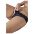 Cottelli - Perleblonde tanga (svart) - M