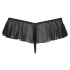 Cottelli - Åpen perletruse med volanger (svart) - M