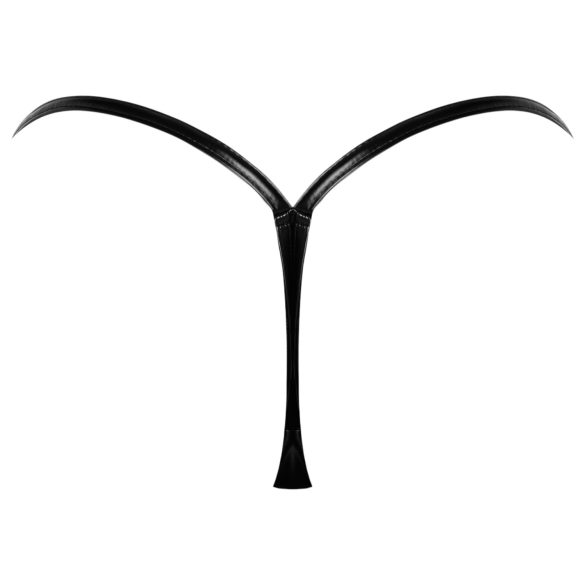 Noir - Skinnende Stringtruse (Svart)