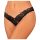 Obsessive Donna Dream - Lokkende blondetanga (svart) - M/L