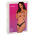 Obsessive Donna Dream - Lokkende blondetanga (svart) - M/L