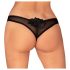 Obsessive Latinesa - åpen tanga (svart) - XL/XXL
