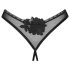 Obsessive Latinesa - åpen tanga (svart) - XL/XXL