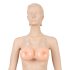 Cottelli - silikon push-up bryst, festbart (2x600g)