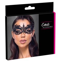 Cottelli - blonde maske (svart) Cottelli - blonde maske (svart)