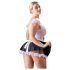 Cottelli - Sexy stuepike kostyme med blonder - L