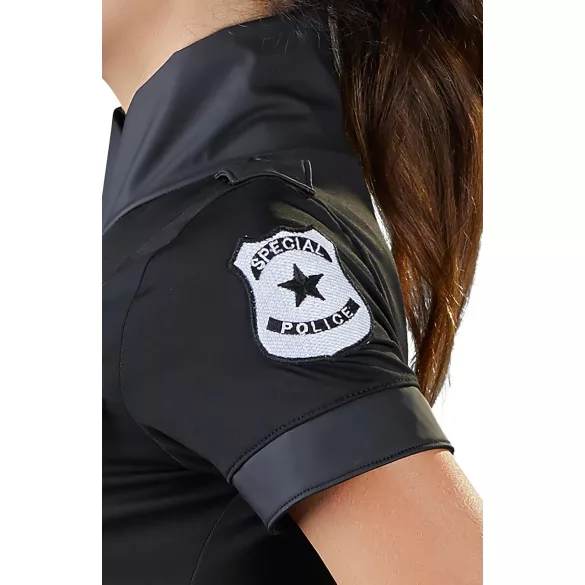 Cottelli Police - sexy politikostyme (svart) - XL