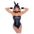 Cottelli Bunny - glinsende sexy kanindrakt (5 deler)