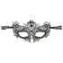 Cottelli - Brodert blonde-maske (svart)