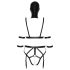 Bad Kitty - kroppsele og maske (svart) - M
