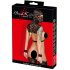Bad Kitty - blonde BDSM-sett (svart) - M