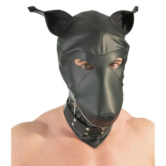 Hundemaske - svart (S-L)