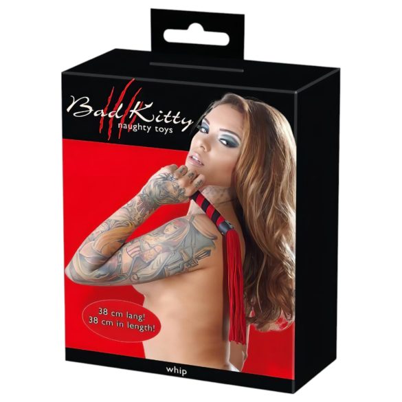 Bad Kitty - Rød plysjpisk