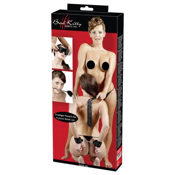 Bad Kitty - Fetishsett - svart