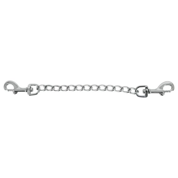 ZADO - Dobbel metallkarabinkrok med kjede (15 cm)