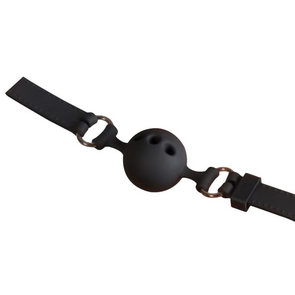 Bad Kitty - liten silikon munnknebel (svart)