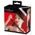 Bad Kitty - silikon munnplugg med liten dildo (svart)