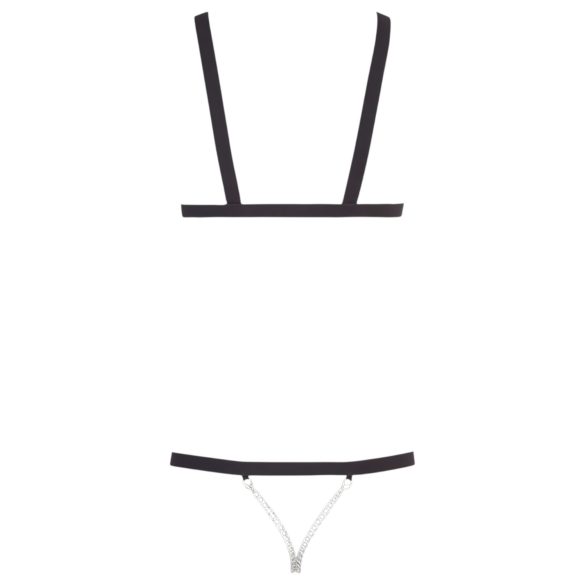 Bad Kitty - spenstig nagler body - svart (S-L)