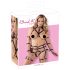 Bad Kitty - Bondagesett med body og bh (svart) - L/XL