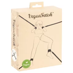 Vegan Fetish - sort belte for senger (svart)