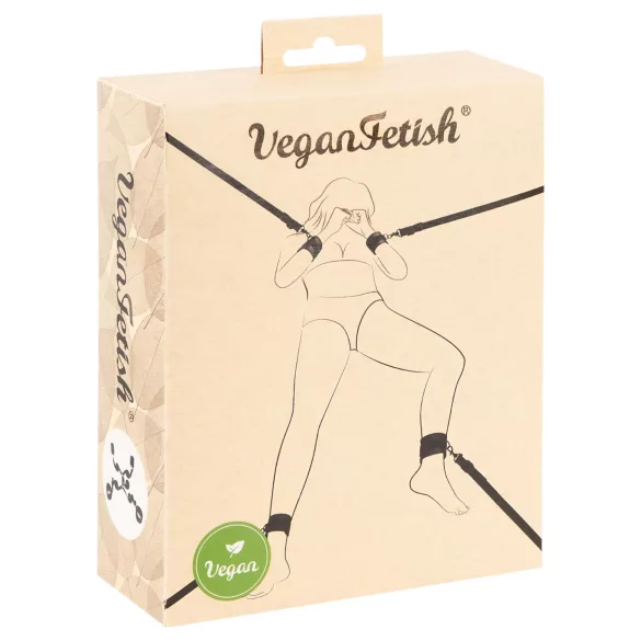 Vegan Fetish - sort belte for senger (svart)