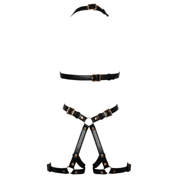 Bad Kitty - åpen kroppsharness (svart)