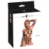 Bad Kitty - åpen BH-body med stropper (svart) - S-L