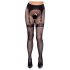Cottelli Legwear - Åpne strømper, svart (S-L)