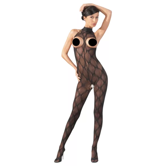 NO:XQSE - Blonder jumpsuit med åpen rygg - XL/XXL