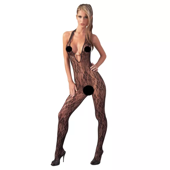 NO:XQSE - Blonde jumpsuit med perledekorasjoner
