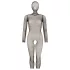 Cottelli Fantasy - åpen netting catsuit med maske (svart) - S-L
