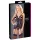 Cottelli - blonder åpen topp og stringtruse (svart) - XL