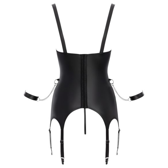 Cottelli - løfte-BH bondage sett (svart) - L