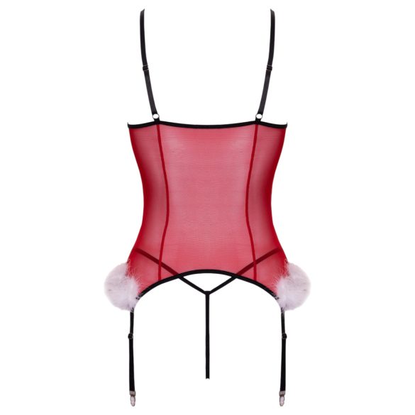 Cottelli - juleundertøysett (rød)