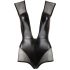 Cottelli - skinnende nettingbody (svart) - M