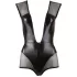 Cottelli - skinnende nettingbody (svart) - L
