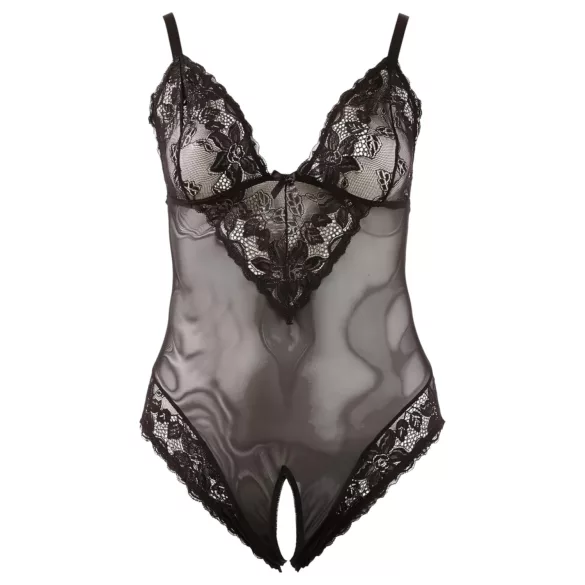 Cottelli Plus Size - blondebody (svart)