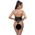 Cottelli Party - Glitrende Halterneck Body (Svart) - M